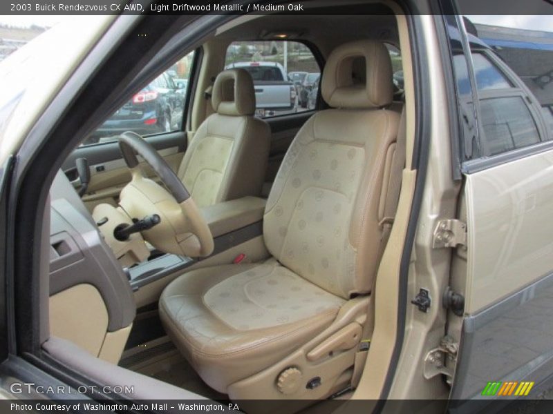  2003 Rendezvous CX AWD Medium Oak Interior