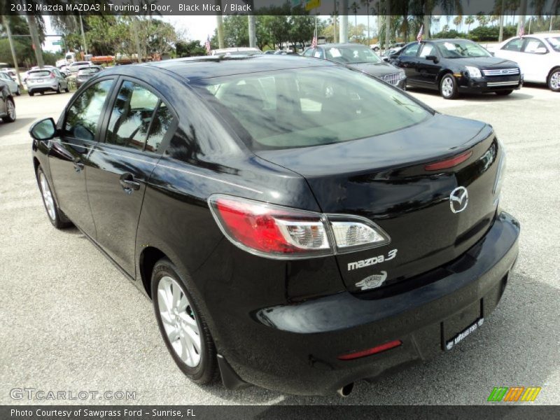 Black Mica / Black 2012 Mazda MAZDA3 i Touring 4 Door