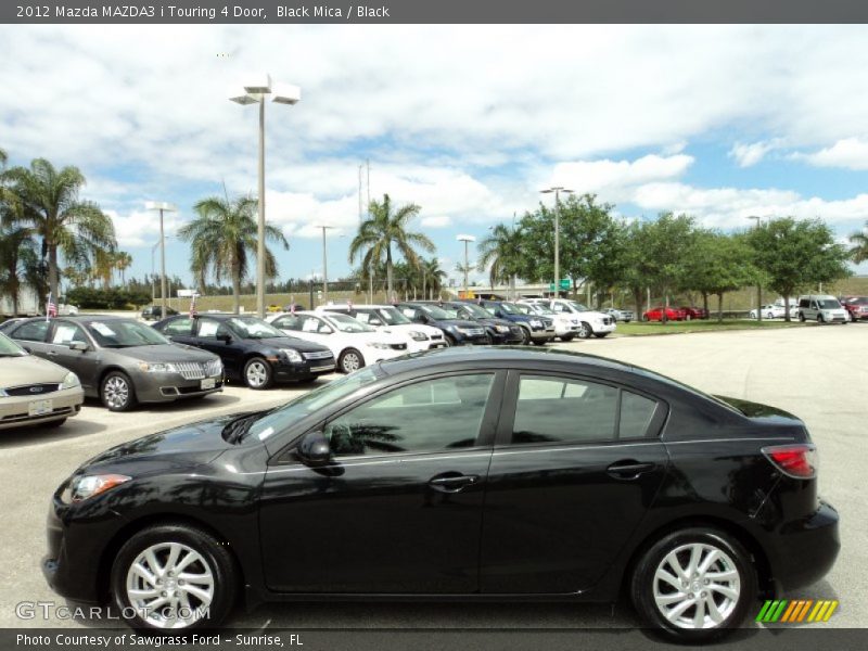Black Mica / Black 2012 Mazda MAZDA3 i Touring 4 Door