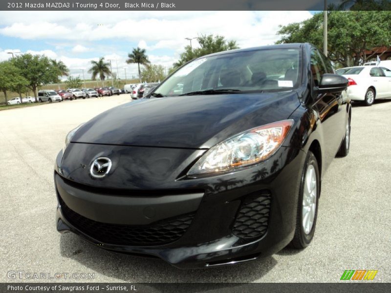 Black Mica / Black 2012 Mazda MAZDA3 i Touring 4 Door