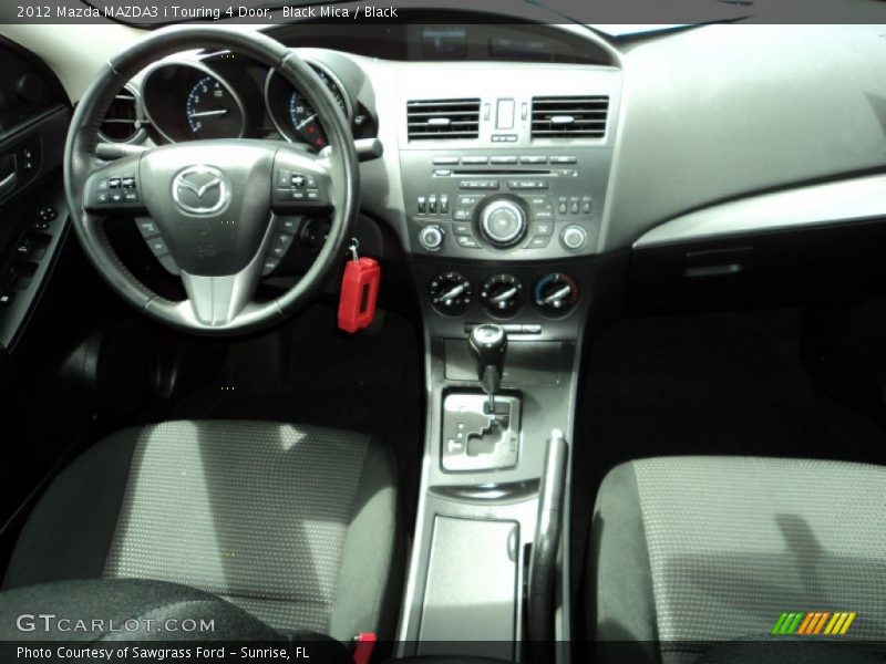 Black Mica / Black 2012 Mazda MAZDA3 i Touring 4 Door