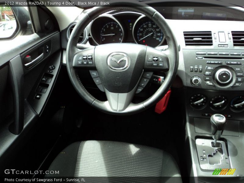 Black Mica / Black 2012 Mazda MAZDA3 i Touring 4 Door