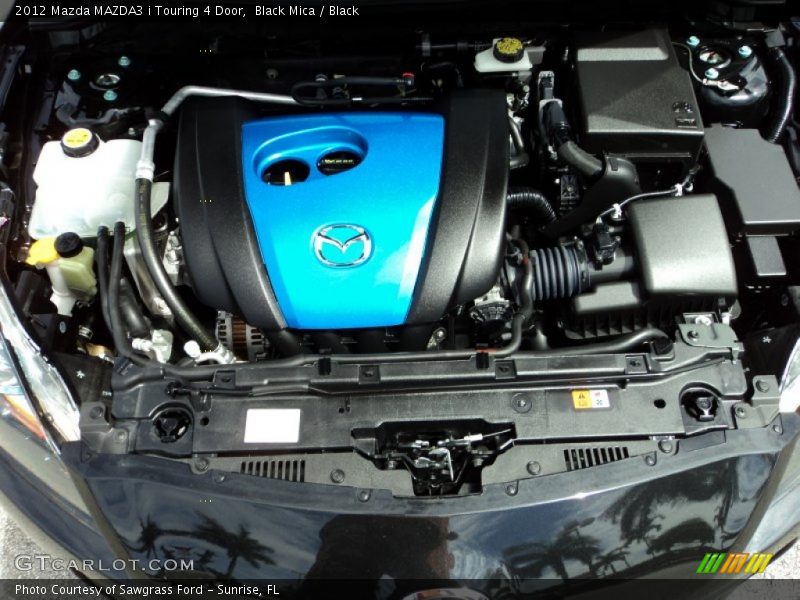 Black Mica / Black 2012 Mazda MAZDA3 i Touring 4 Door