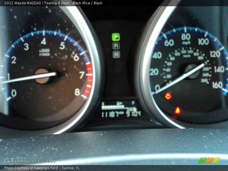 Black Mica / Black 2012 Mazda MAZDA3 i Touring 4 Door