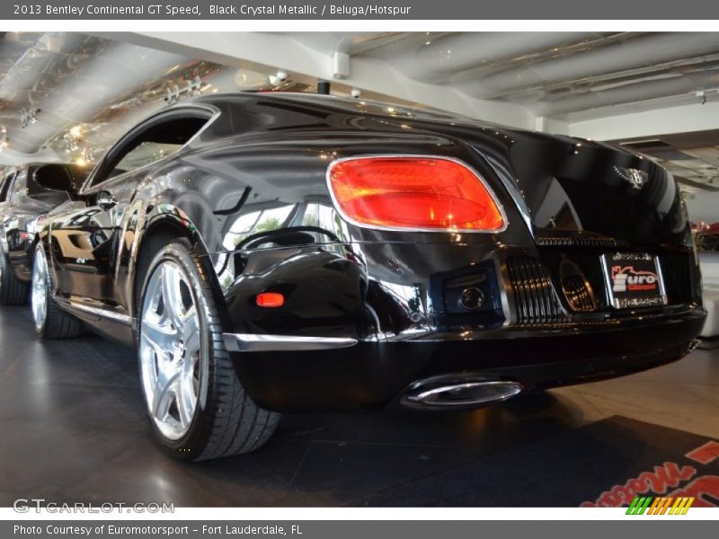 Black Crystal Metallic / Beluga/Hotspur 2013 Bentley Continental GT Speed