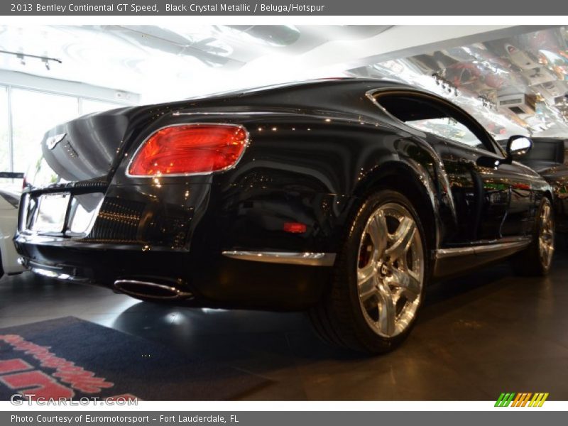 Black Crystal Metallic / Beluga/Hotspur 2013 Bentley Continental GT Speed
