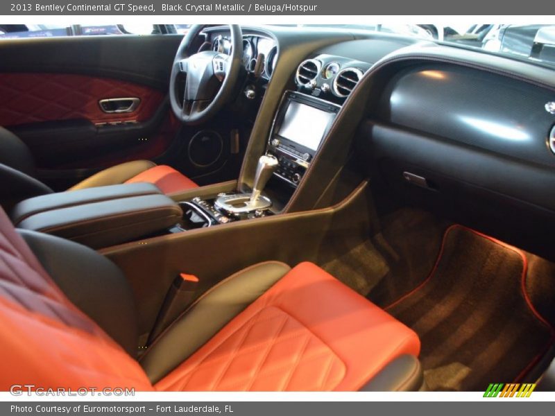 Black Crystal Metallic / Beluga/Hotspur 2013 Bentley Continental GT Speed