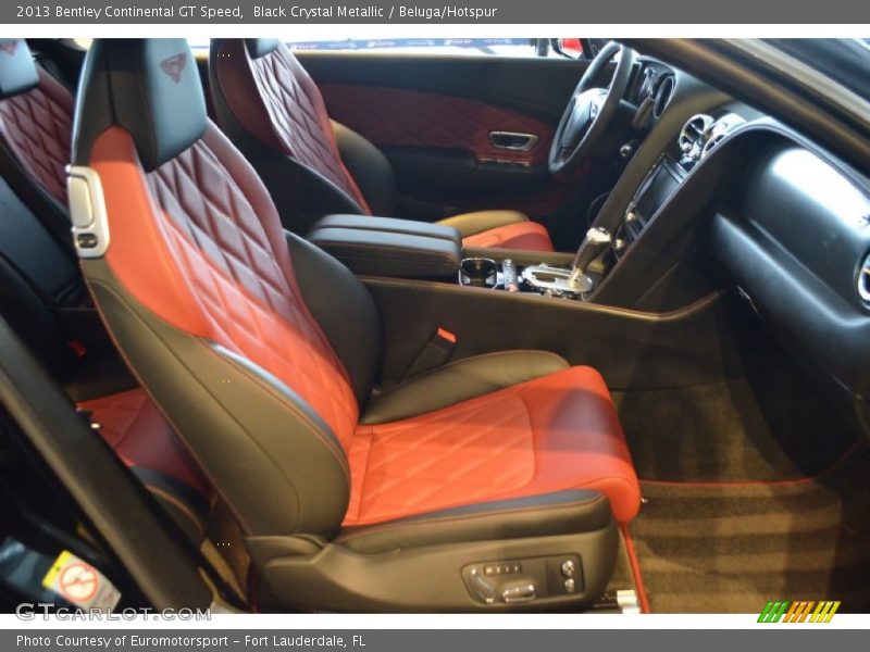 Front Seat of 2013 Continental GT Speed