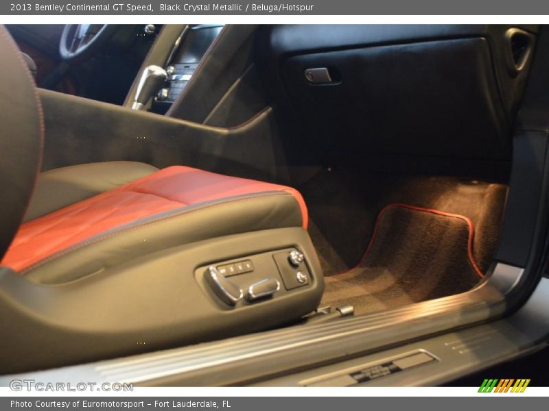Black Crystal Metallic / Beluga/Hotspur 2013 Bentley Continental GT Speed