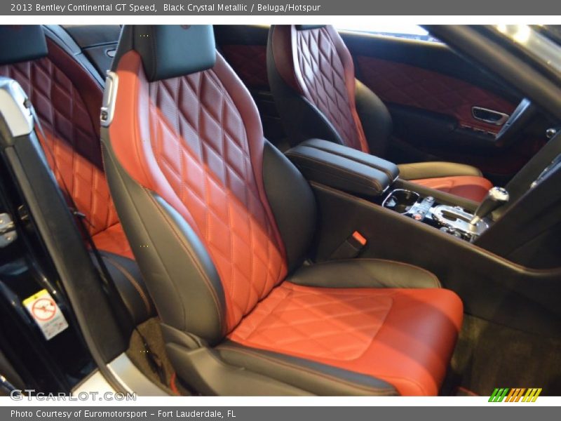 Front Seat of 2013 Continental GT Speed