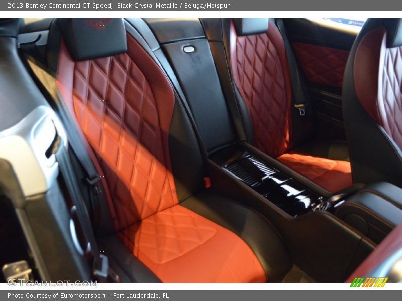Rear Seat of 2013 Continental GT Speed