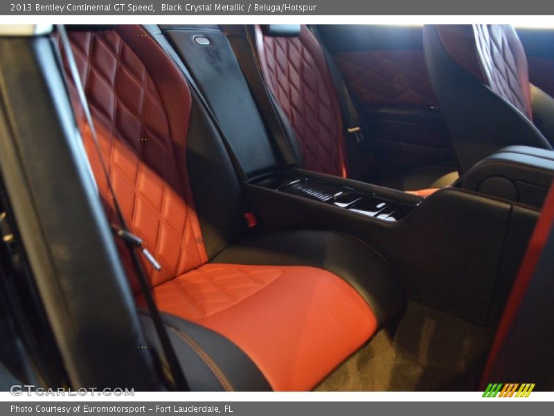 Black Crystal Metallic / Beluga/Hotspur 2013 Bentley Continental GT Speed