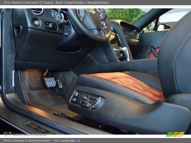Black Crystal Metallic / Beluga/Hotspur 2013 Bentley Continental GT Speed