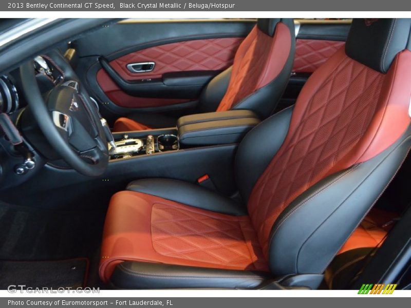 Front Seat of 2013 Continental GT Speed