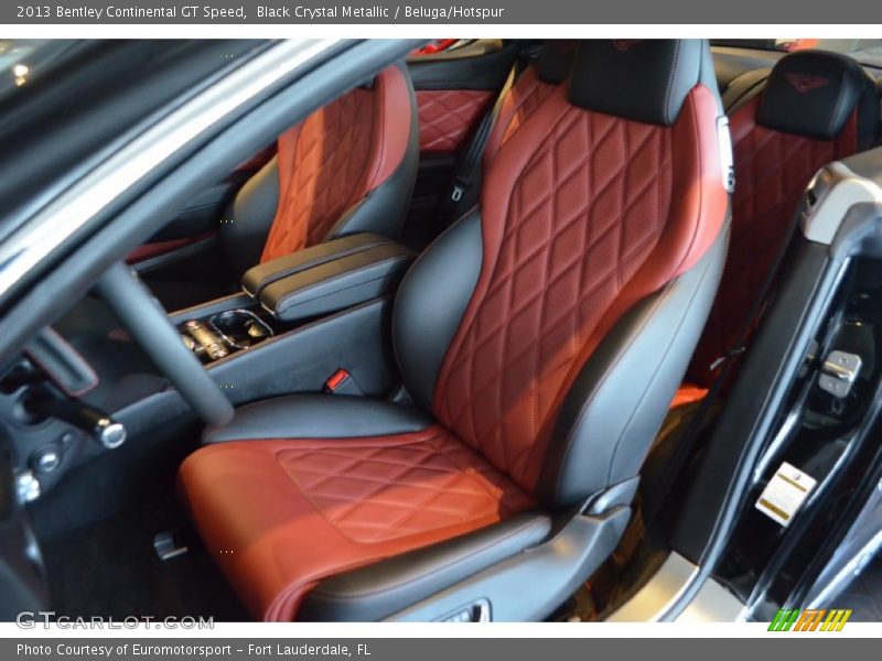 Front Seat of 2013 Continental GT Speed
