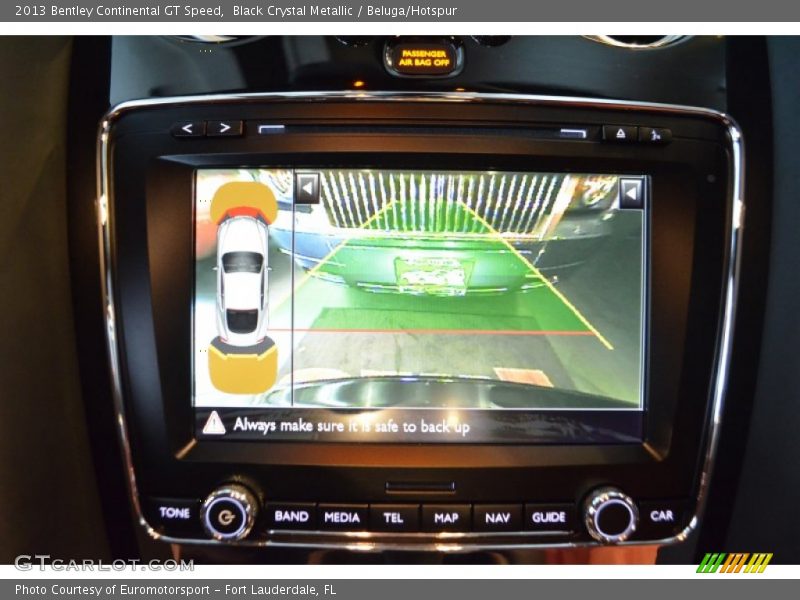 Black Crystal Metallic / Beluga/Hotspur 2013 Bentley Continental GT Speed