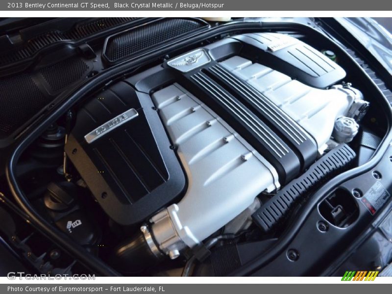  2013 Continental GT Speed Engine - 6.0 Liter Twin-Turbocharged DOHC 48-Valve VVT W12