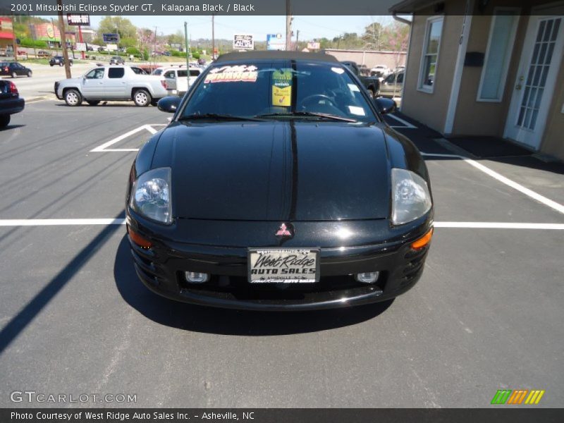 Kalapana Black / Black 2001 Mitsubishi Eclipse Spyder GT