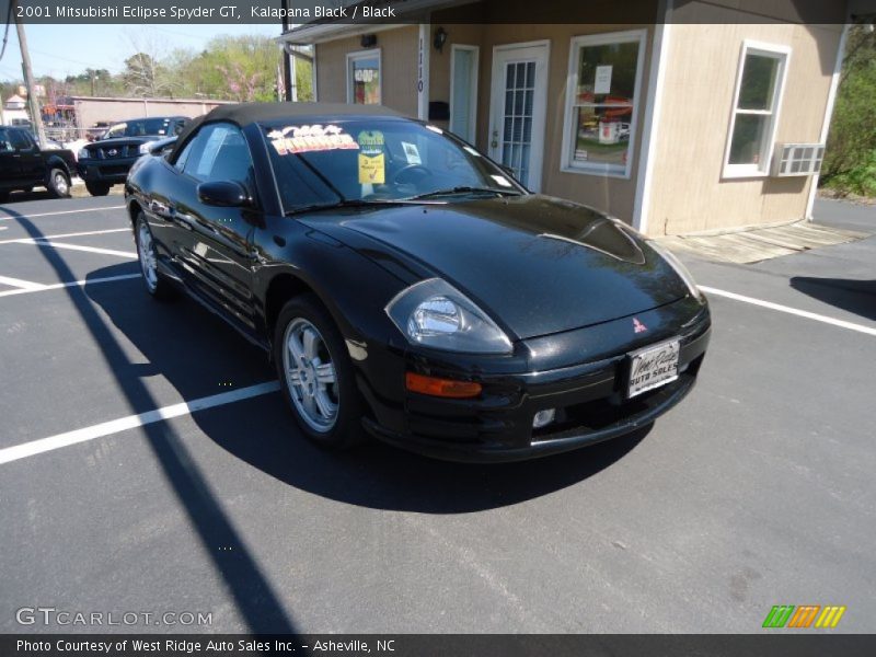 Kalapana Black / Black 2001 Mitsubishi Eclipse Spyder GT