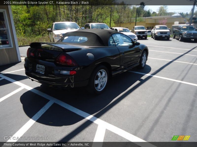 Kalapana Black / Black 2001 Mitsubishi Eclipse Spyder GT
