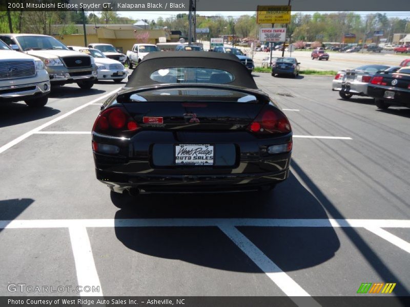 Kalapana Black / Black 2001 Mitsubishi Eclipse Spyder GT