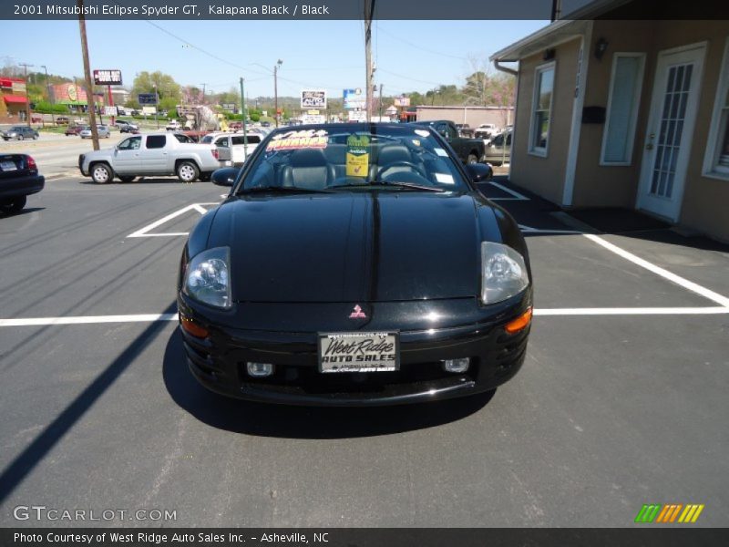 Kalapana Black / Black 2001 Mitsubishi Eclipse Spyder GT