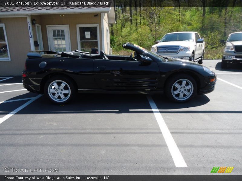 Kalapana Black / Black 2001 Mitsubishi Eclipse Spyder GT