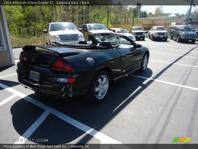 Kalapana Black / Black 2001 Mitsubishi Eclipse Spyder GT