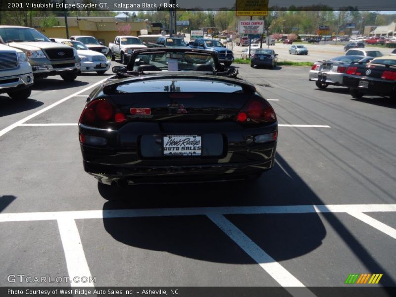 Kalapana Black / Black 2001 Mitsubishi Eclipse Spyder GT