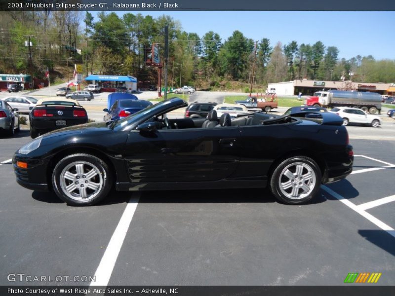 Kalapana Black / Black 2001 Mitsubishi Eclipse Spyder GT