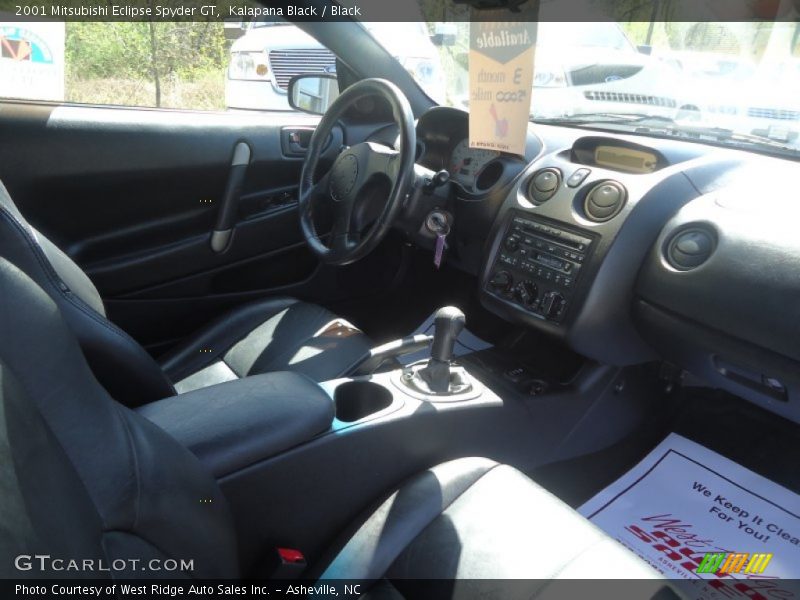 Kalapana Black / Black 2001 Mitsubishi Eclipse Spyder GT