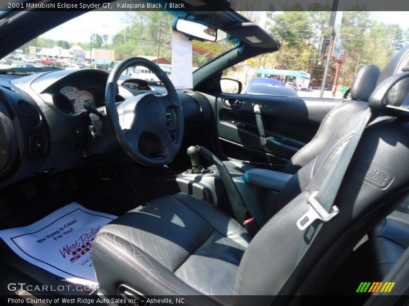 Kalapana Black / Black 2001 Mitsubishi Eclipse Spyder GT