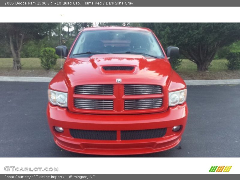 Flame Red / Dark Slate Gray 2005 Dodge Ram 1500 SRT-10 Quad Cab