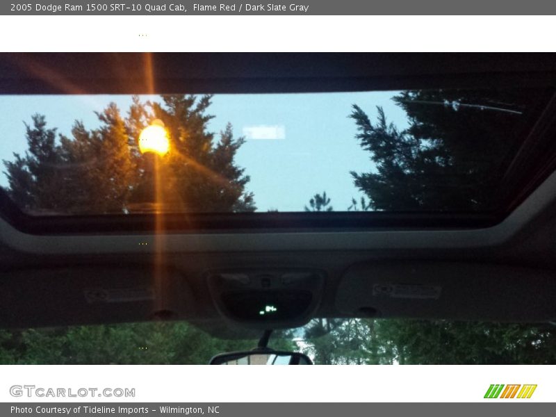 Flame Red / Dark Slate Gray 2005 Dodge Ram 1500 SRT-10 Quad Cab