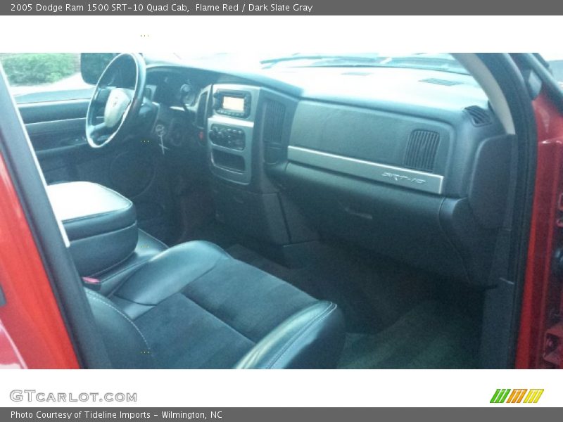 Flame Red / Dark Slate Gray 2005 Dodge Ram 1500 SRT-10 Quad Cab