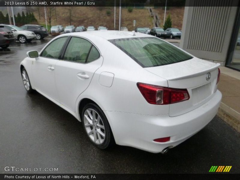 Starfire White Pearl / Ecru 2013 Lexus IS 250 AWD