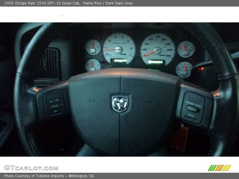 Flame Red / Dark Slate Gray 2005 Dodge Ram 1500 SRT-10 Quad Cab