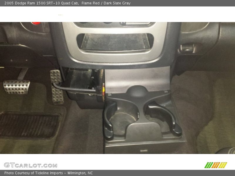 Flame Red / Dark Slate Gray 2005 Dodge Ram 1500 SRT-10 Quad Cab