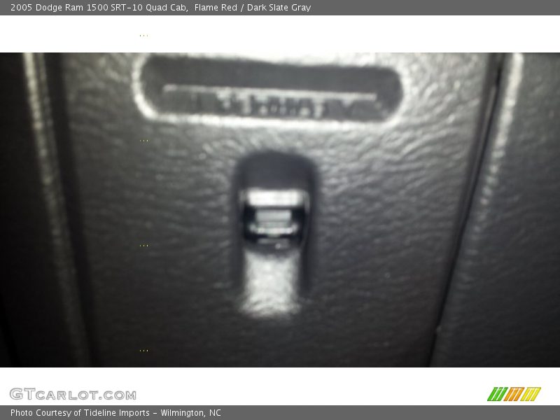 Flame Red / Dark Slate Gray 2005 Dodge Ram 1500 SRT-10 Quad Cab