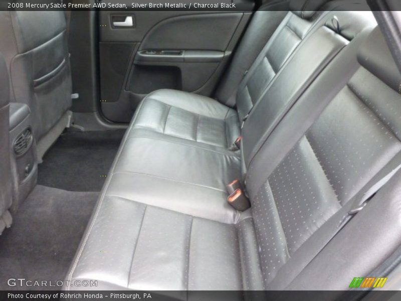 Silver Birch Metallic / Charcoal Black 2008 Mercury Sable Premier AWD Sedan