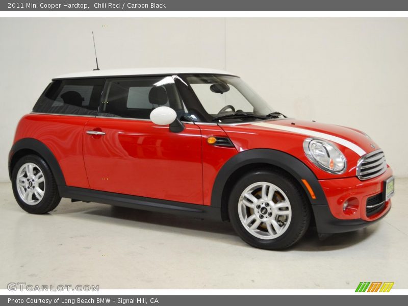 Chili Red / Carbon Black 2011 Mini Cooper Hardtop
