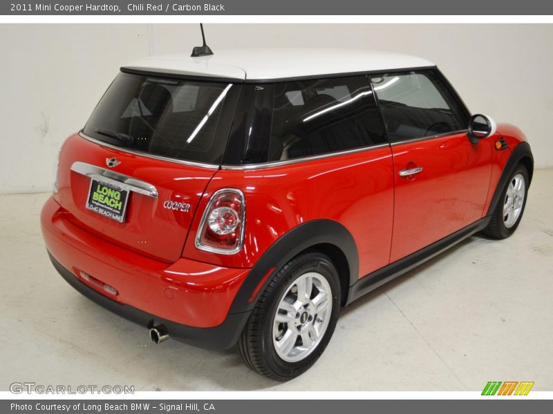 Chili Red / Carbon Black 2011 Mini Cooper Hardtop