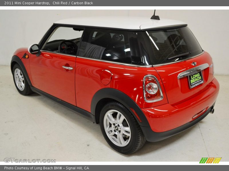 Chili Red / Carbon Black 2011 Mini Cooper Hardtop