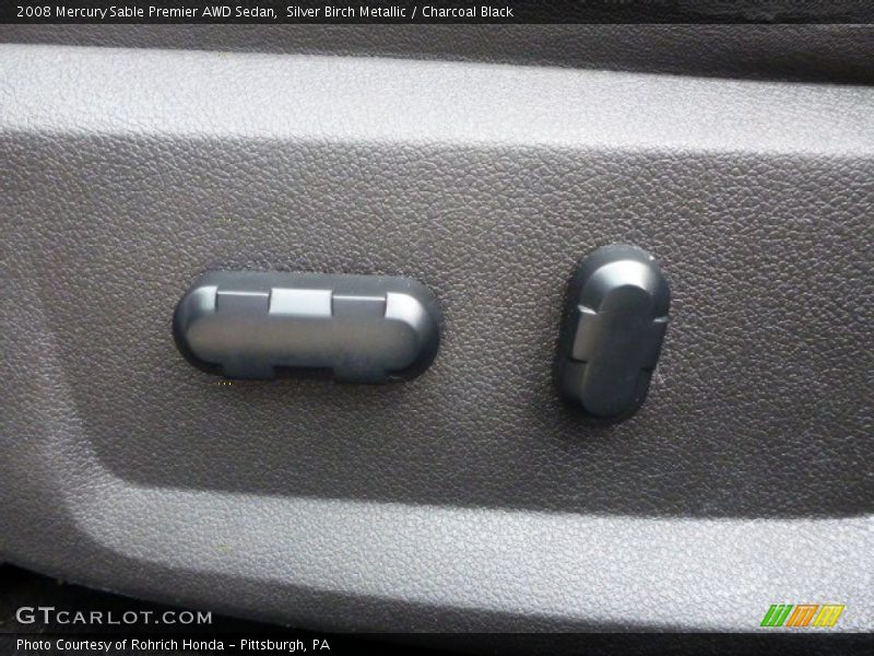 Silver Birch Metallic / Charcoal Black 2008 Mercury Sable Premier AWD Sedan