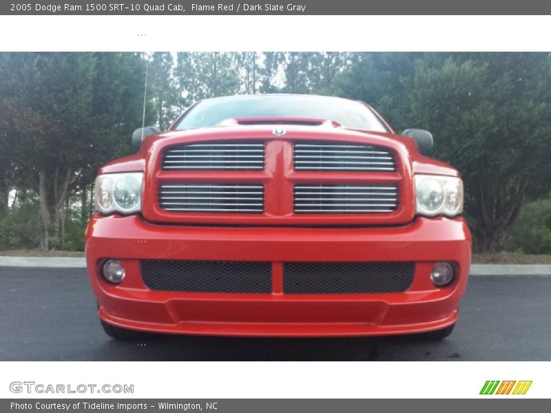 Flame Red / Dark Slate Gray 2005 Dodge Ram 1500 SRT-10 Quad Cab