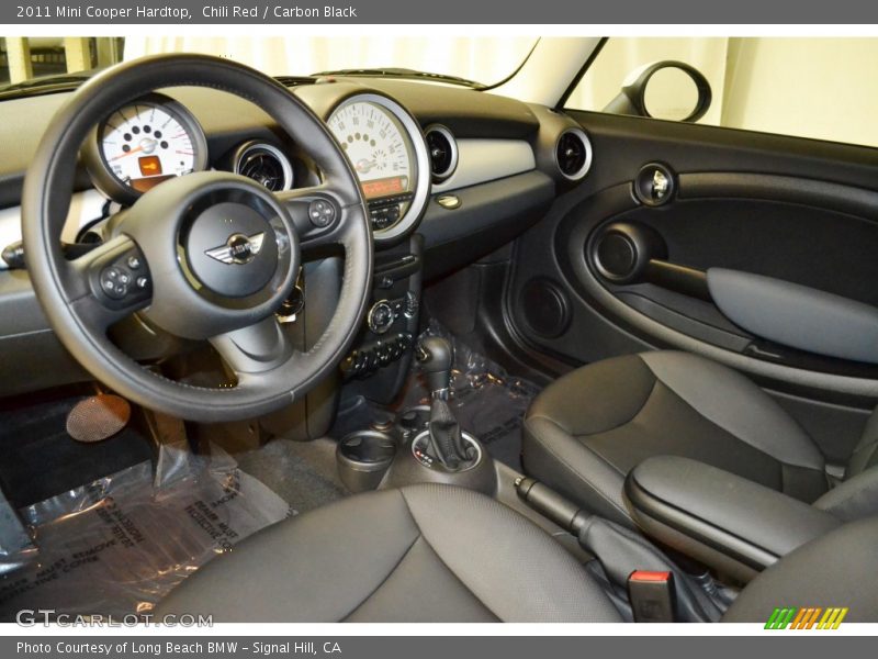 Chili Red / Carbon Black 2011 Mini Cooper Hardtop