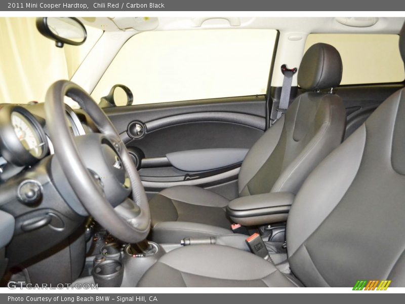 Chili Red / Carbon Black 2011 Mini Cooper Hardtop