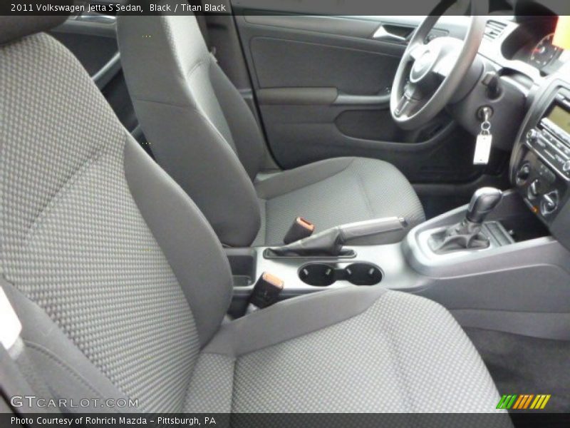Black / Titan Black 2011 Volkswagen Jetta S Sedan