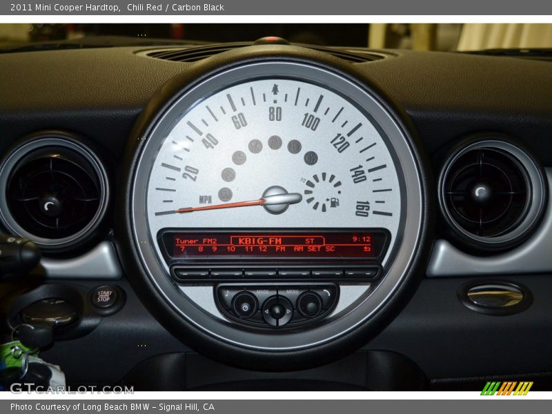 Chili Red / Carbon Black 2011 Mini Cooper Hardtop