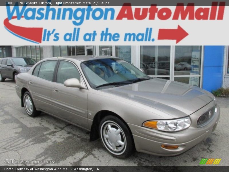 Light Bronzemist Metallic / Taupe 2000 Buick LeSabre Custom